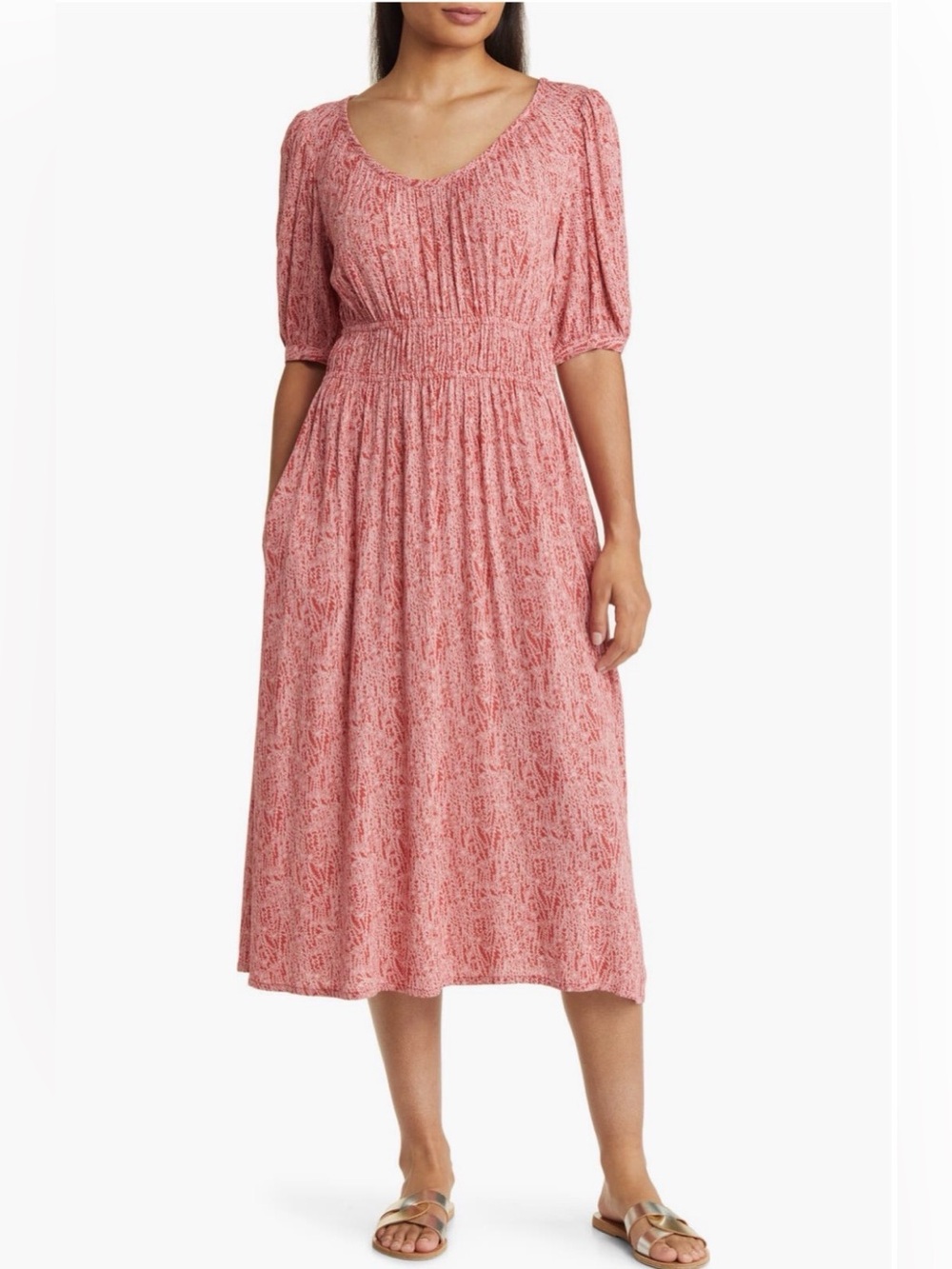 Caslon Women’s Flowy Midi Dress